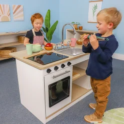 Kitchen Island and Barstools Bundle