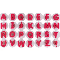 Knobbed Alphabet Stampers - Uppercase