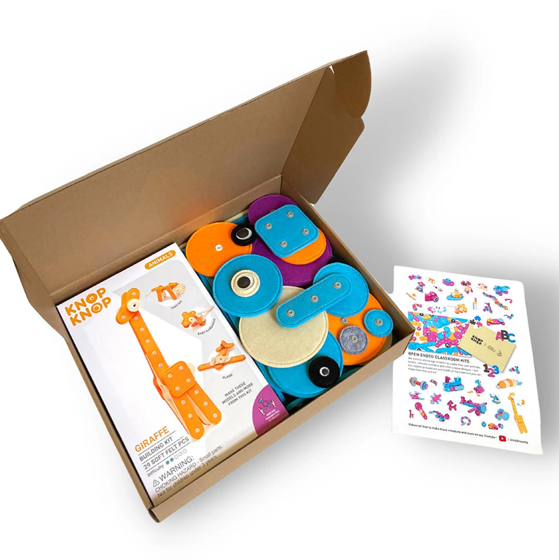 Knop Knop Classroom Felt Building Kit