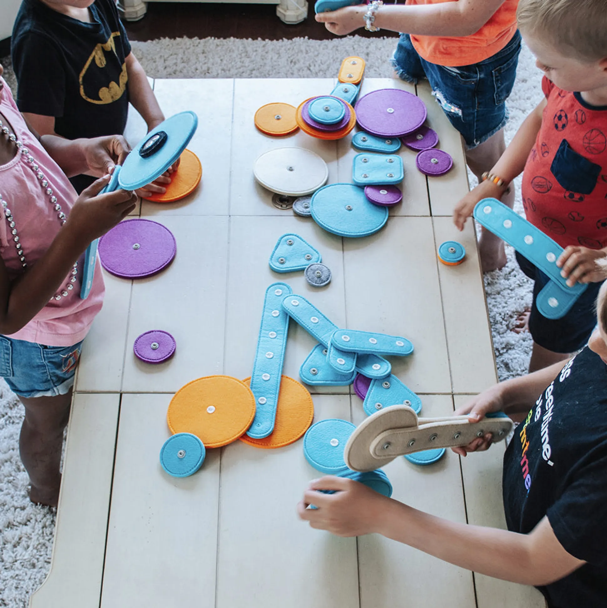 Knop Knop Classroom Felt Building Kit