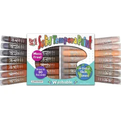 Kwik Stix Global Skin Tones 14-Piece Set | No-Mess Tempera Paint