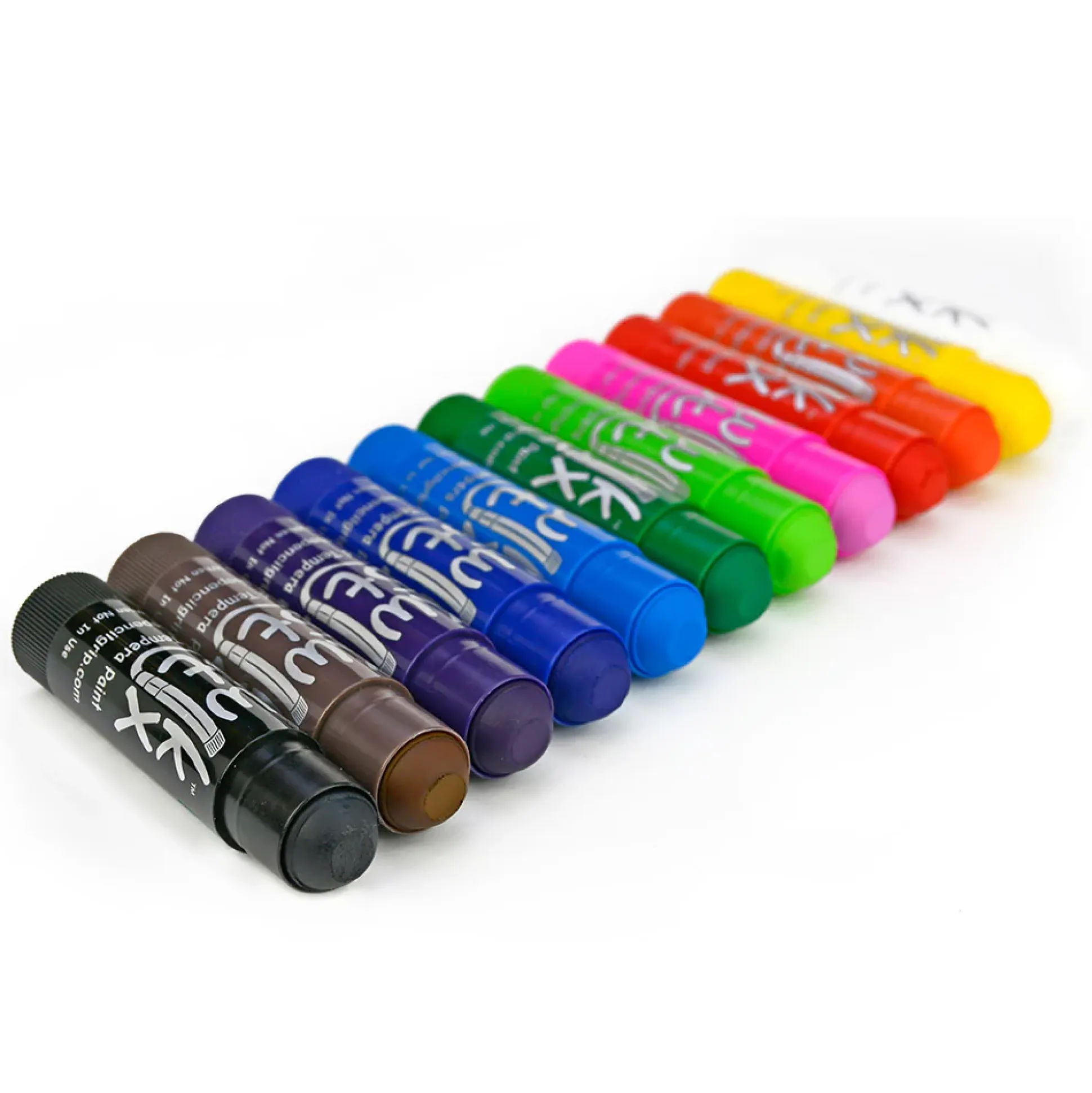 Kwik Stix No-Mess Tempera Paint Sticks | 24 Assorted Colors