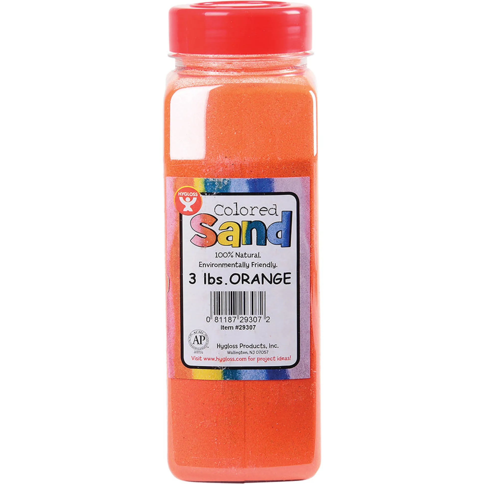 3 LB Orange Sand | Eco-Friendly, Non-Toxic Tactile Learning Tool