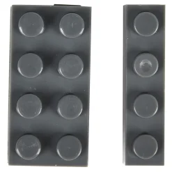 3 lbs. Gray/Clear Building Bricks