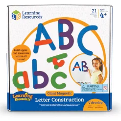 Learning Essentials™ Giant Magnetic Letter Construction