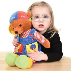 Learn & Play Teddy Bear | Interactive Learning Plush Toy