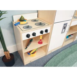 Let’s Play Toddler Stove™ | Pretend Play Kitchen Appliance in White