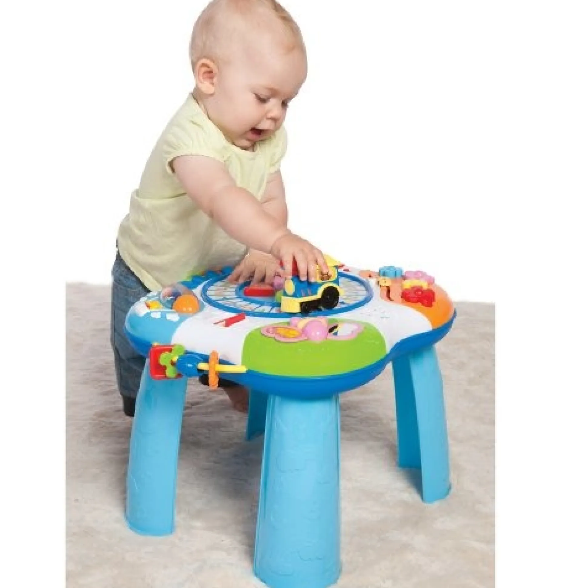 Letter Train Musical Learning Table – Interactive Toddler Activity Center 12+ Months
