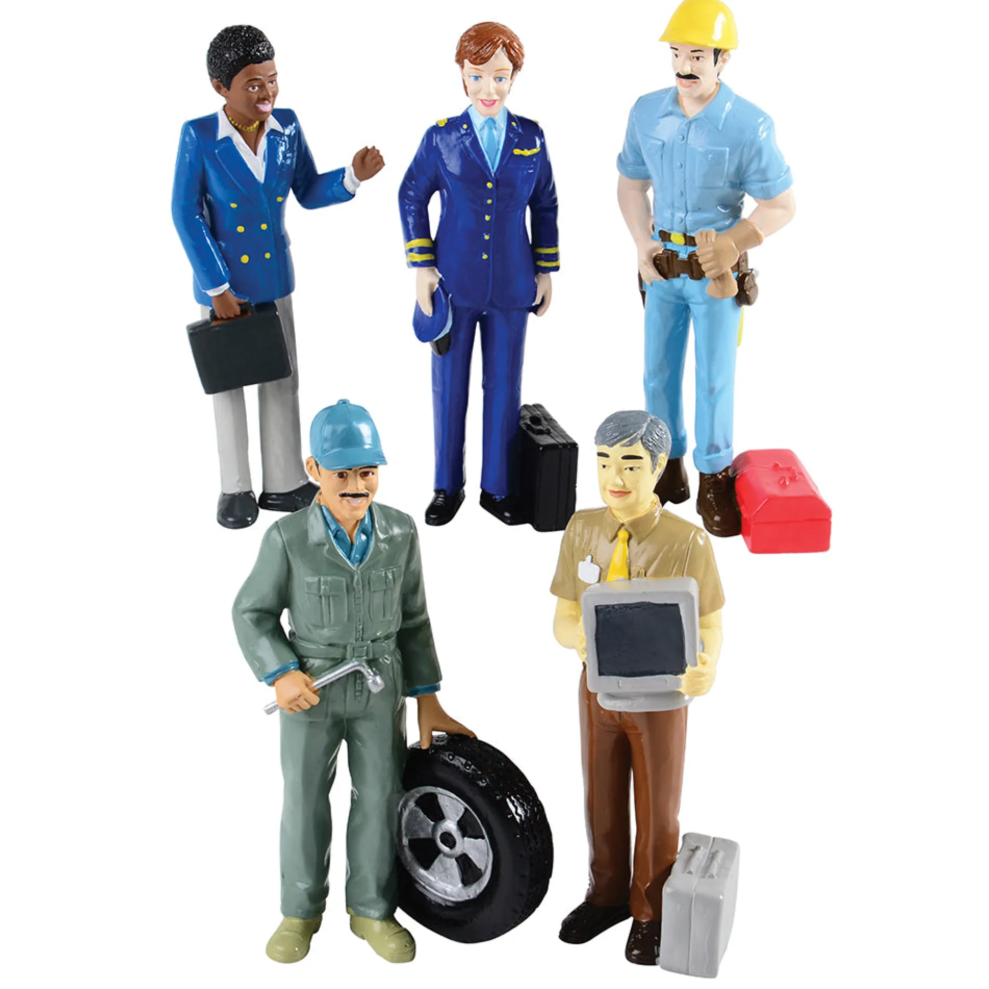 Limited Edition Diverse Community Helper Figures | Set of 5