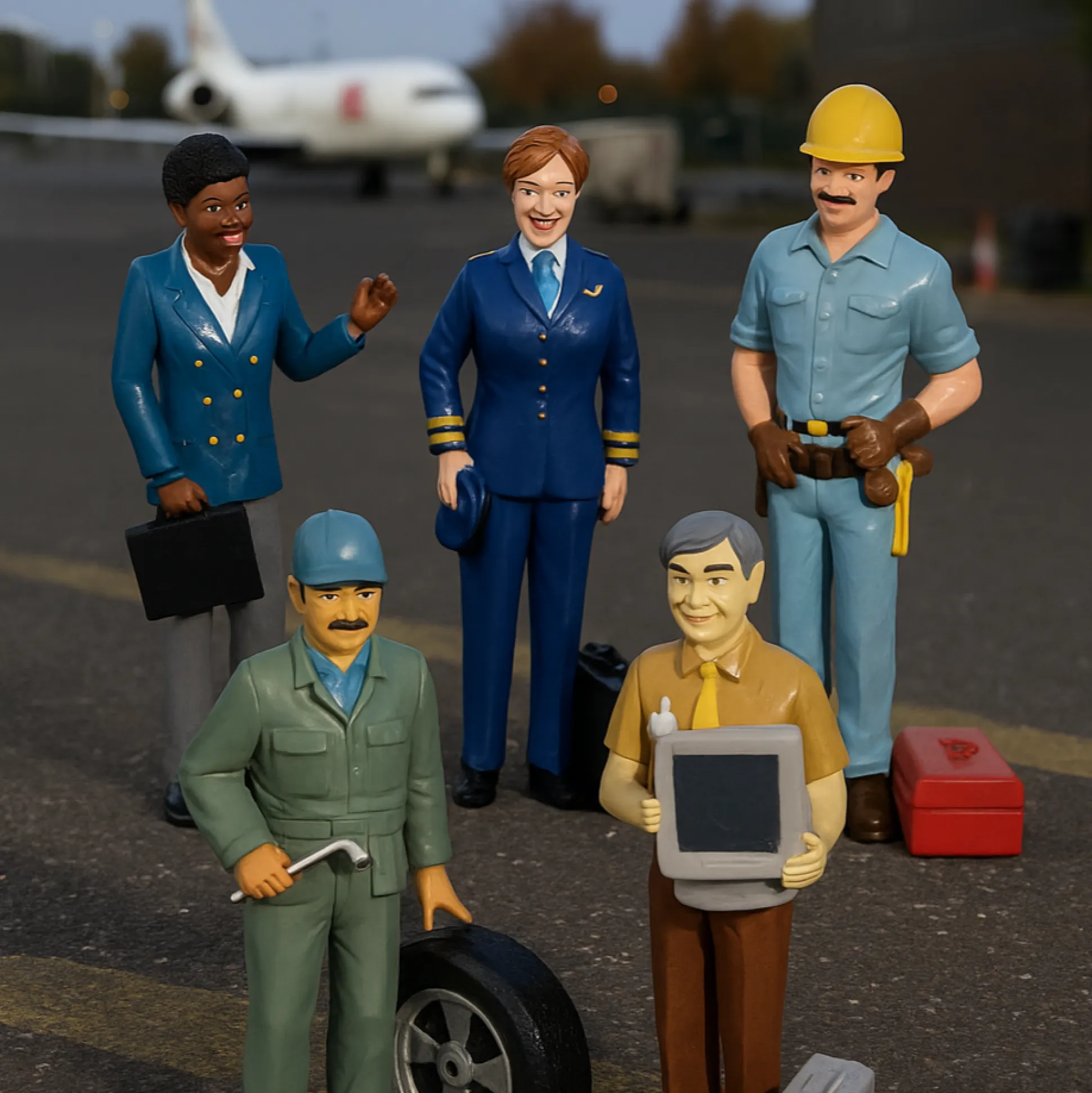 Limited Edition Diverse Community Helper Figures | Set of 5
