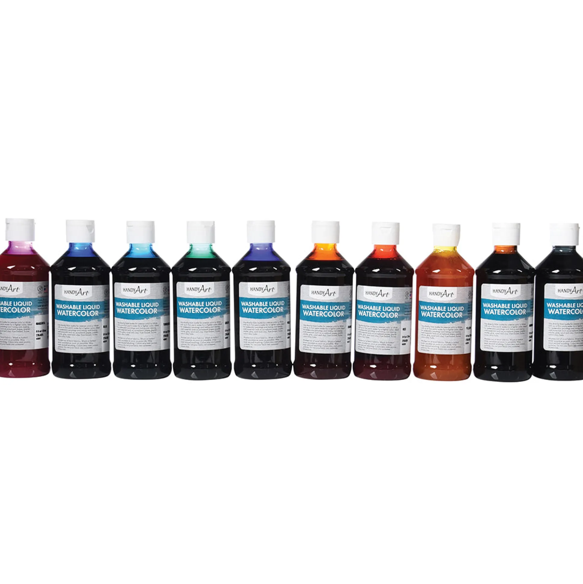 Liquid Water Color Paint Set of 10 Colors