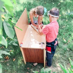 Little Carpenter Kids Wooden Work Bench