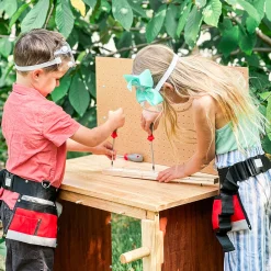 Little Carpenter Kids Wooden Work Bench