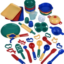 Little Chef Bakeware Play Set | 38-Piece Kids Kitchen & Cooking Tools