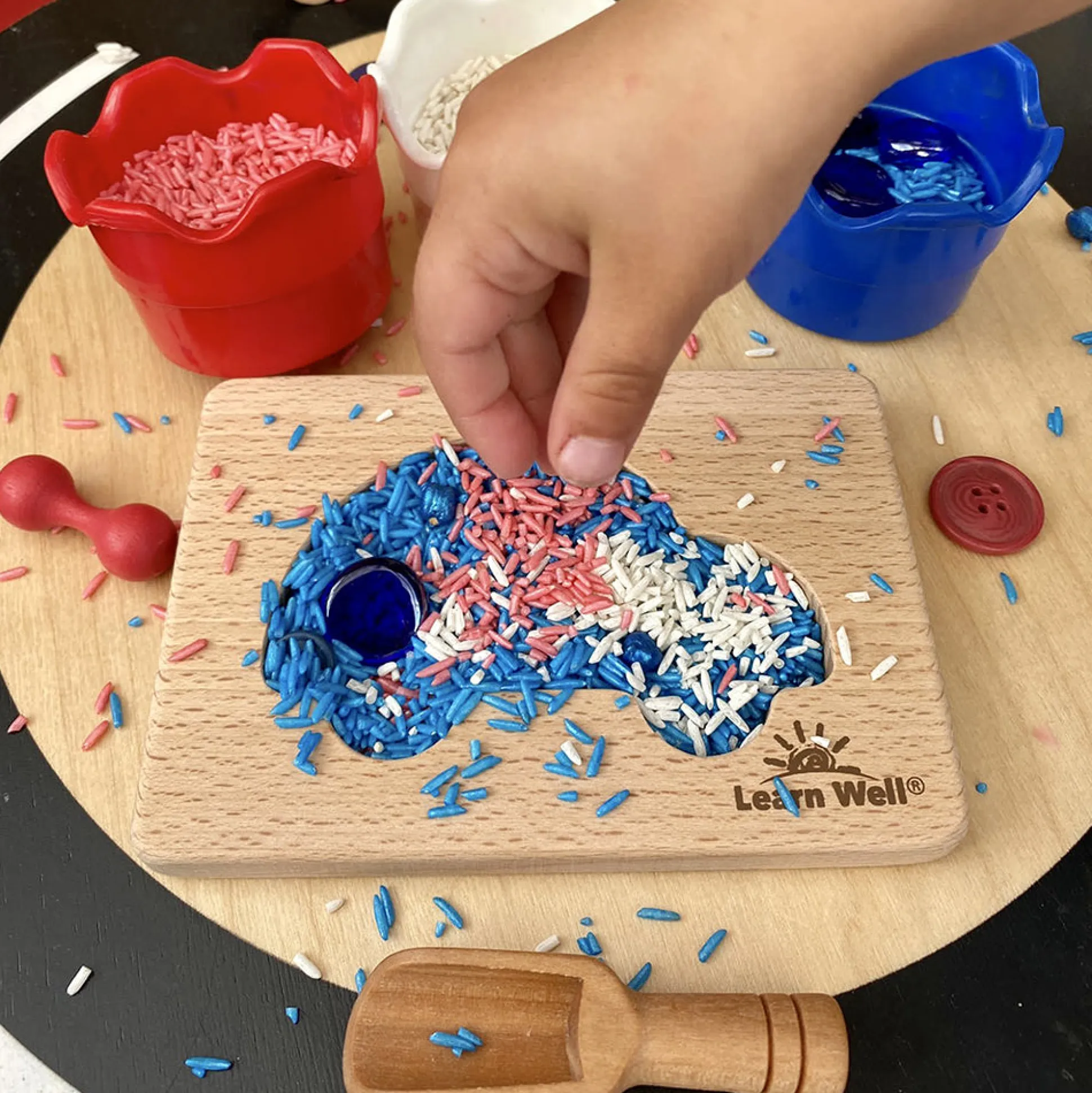Little Looking Discovery Home Shapes | Eco-Friendly Wooden Sensory Set