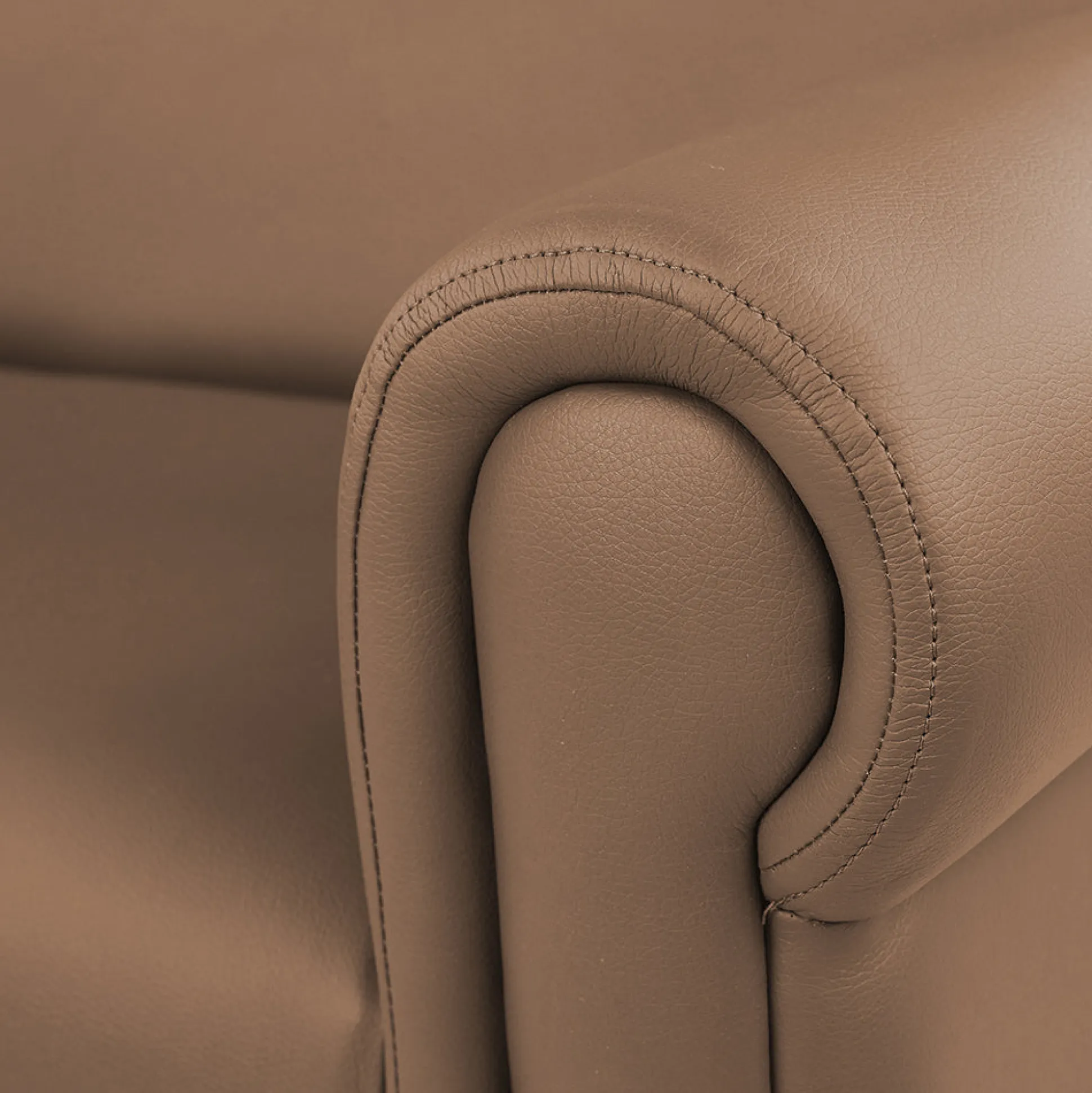 Little Lux Chocolate Preschool Chair & Sofa Set | Adjustable Faux Leather Kids’ Seating