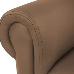 Little Lux Chocolate Preschool Lounge Chair | Adjustable Kids’ Soft Seat for Reading & Relaxation