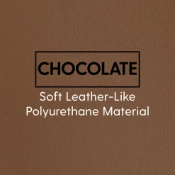 Little Lux Chocolate Preschool Sofa | Adjustable Faux Leather Kids' Couch