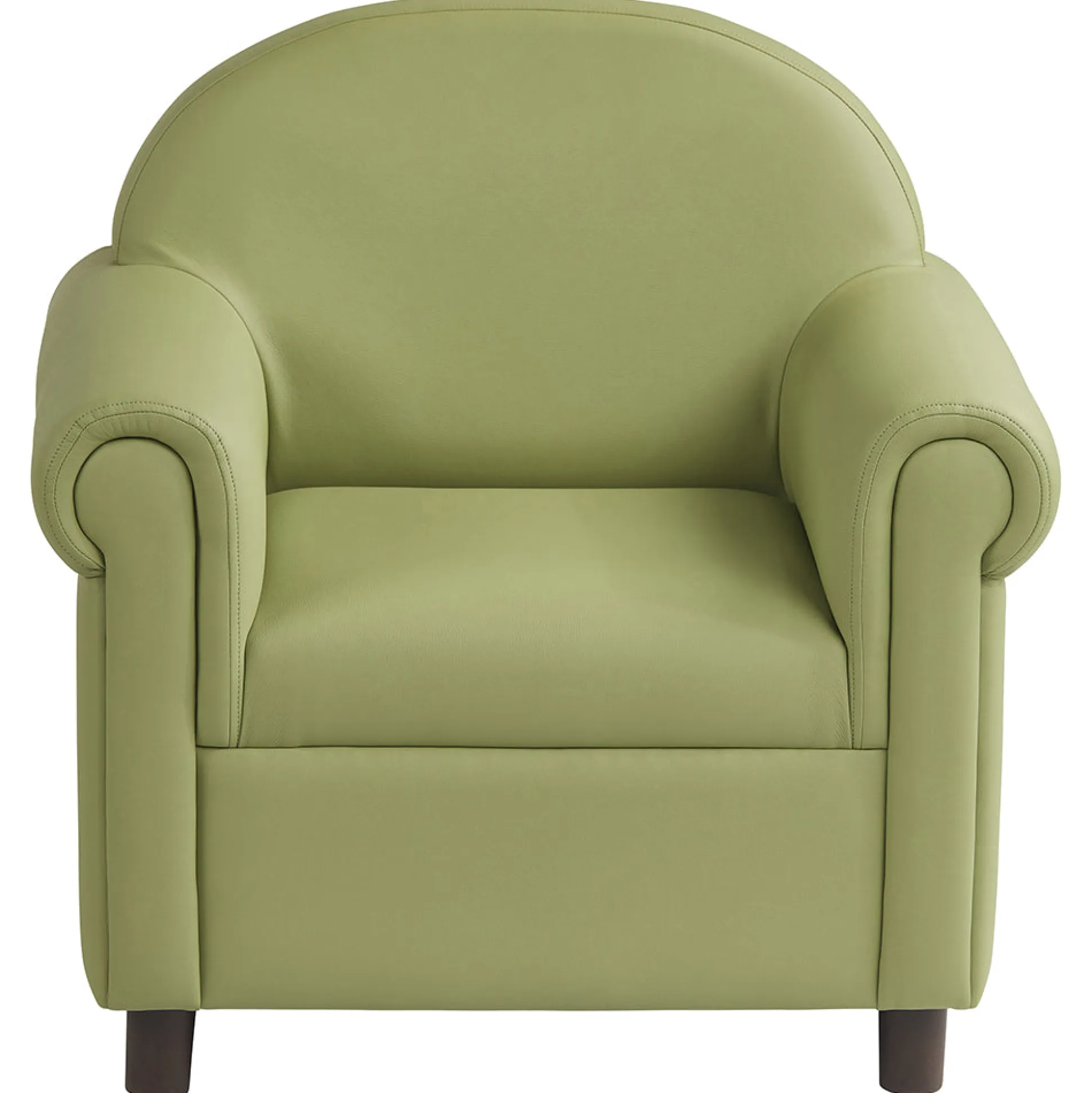 Little Lux Fern Green Preschool Lounge Chair | Adjustable Kids’ Soft Seat for Reading & Relaxation