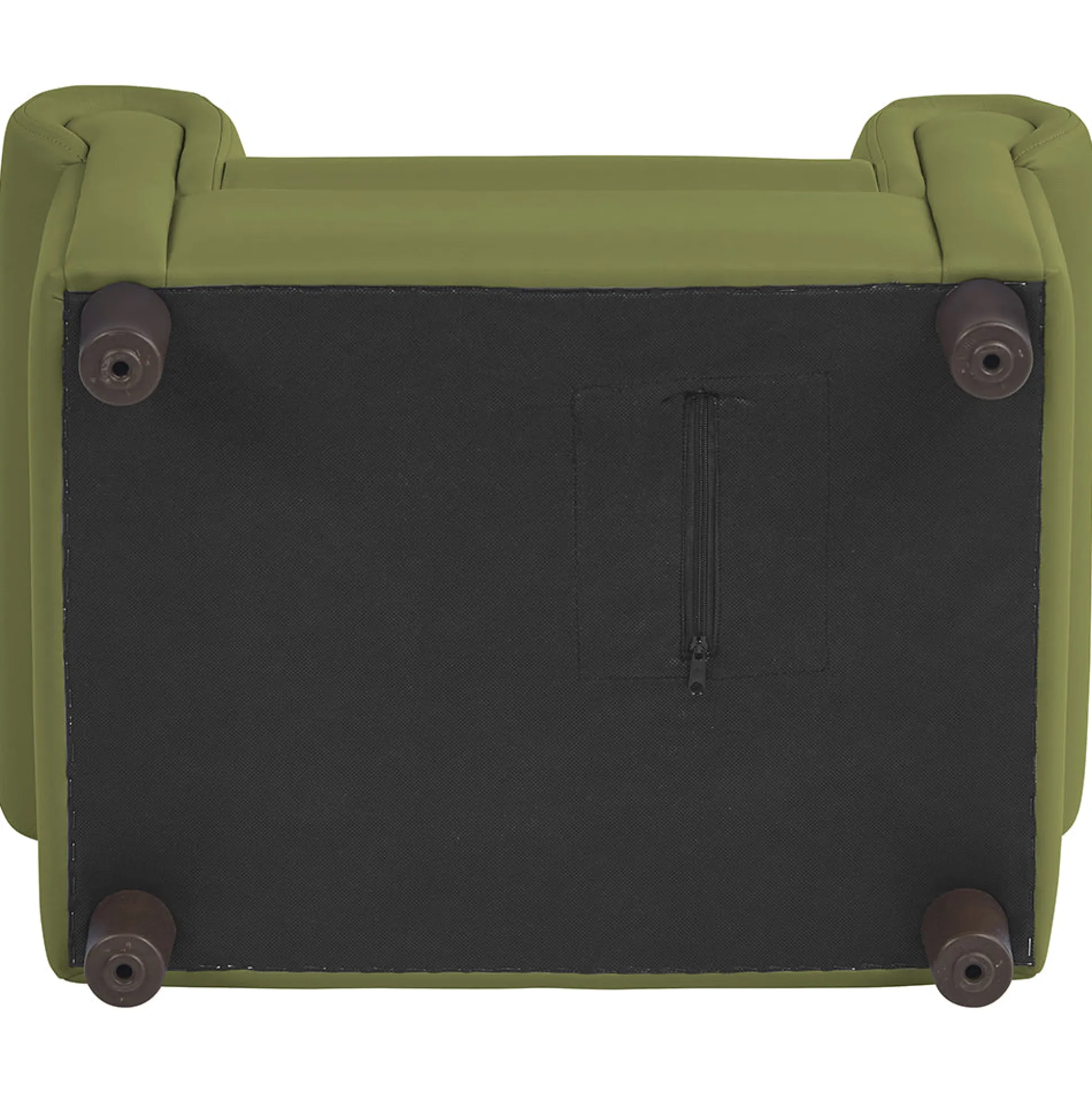 Little Lux Fern Green Preschool Lounge Chair | Adjustable Kids’ Soft Seat for Reading & Relaxation