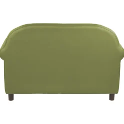 Little Lux Fern Green Preschool Sofa | Adjustable Faux Leather Kids' Couch