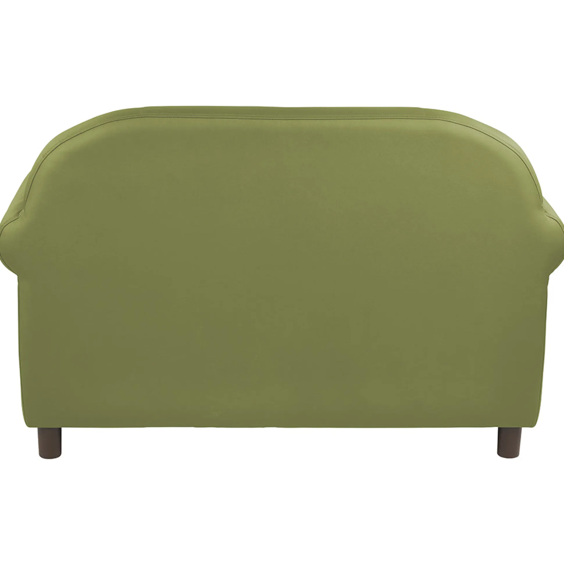 Little Lux Fern Green Preschool Sofa | Adjustable Faux Leather Kids' Couch