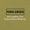 Little Lux Fern Green Preschool Chair & Sofa Set | Adjustable Faux Leather Kids’ Seating