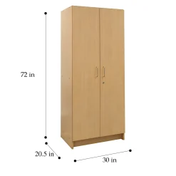 Lockable Teacher Storage Cabinet | Secure, Durable Classroom Storage with Adjustable Shelves