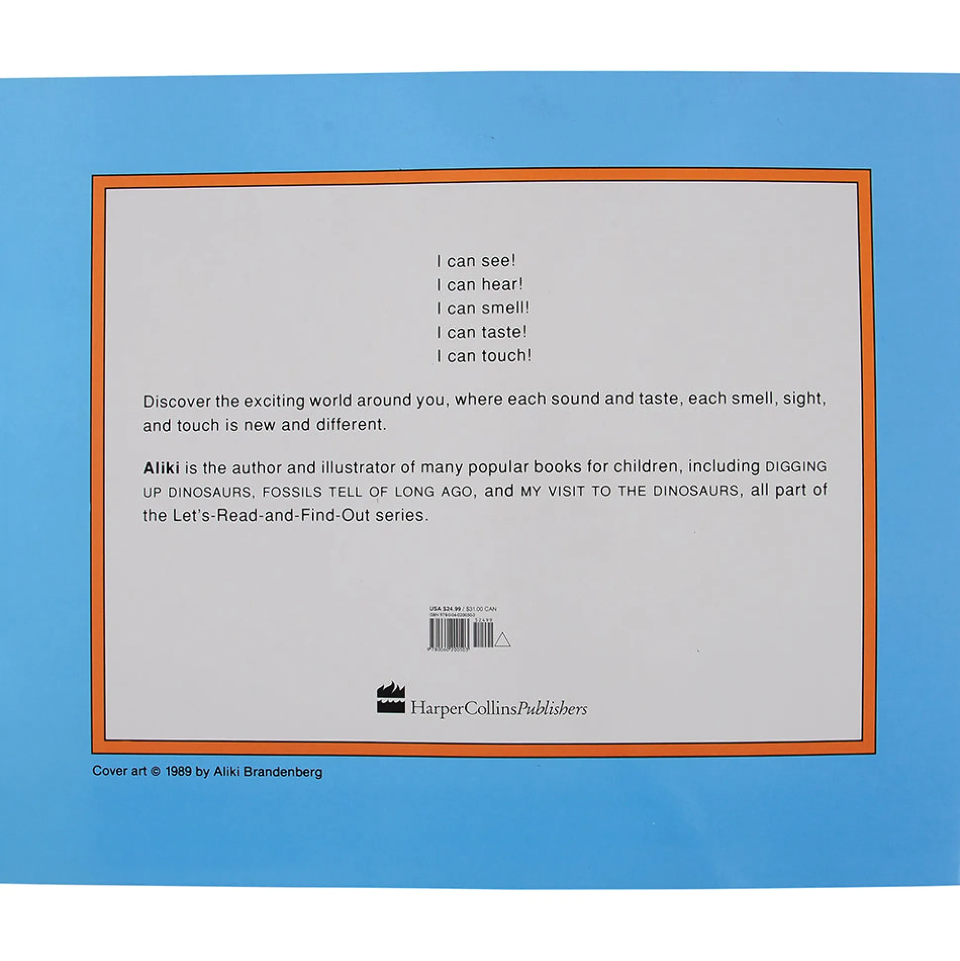 Look And Learn Big Book-My Five Senses Big Book