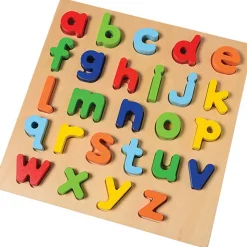 Lowercase Alphabet Block Puzzle