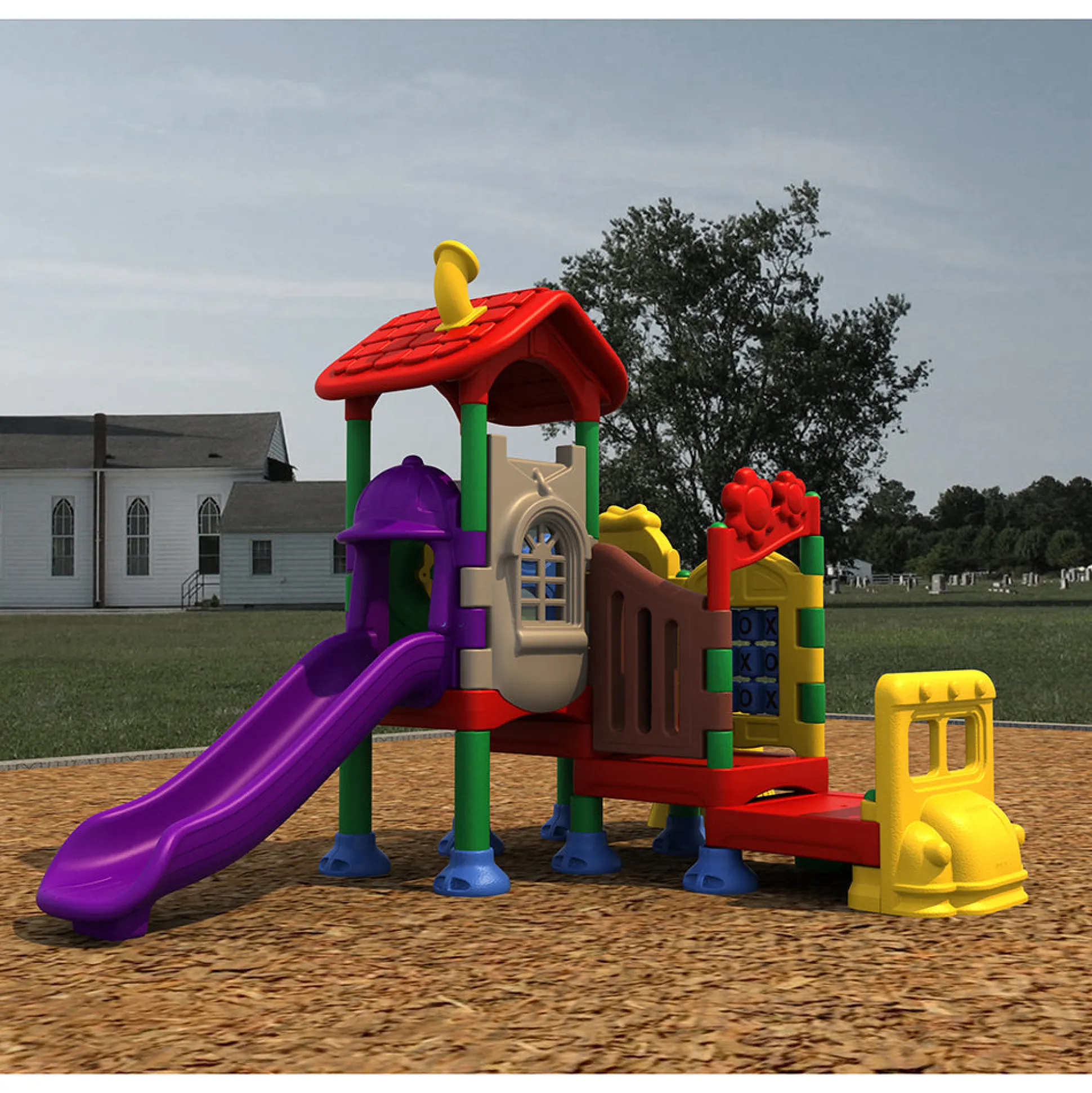 Magic Motor Preschool Playground Structure | Fun, Engaging Play for Ages 2-5