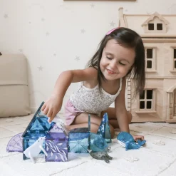 Magna-Tiles Arctic Adventure Set | 25-Piece Magnetic Building Tiles with Polar Animals