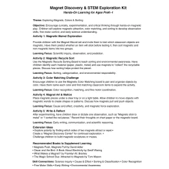 Magnet Discovery & STEM Exploration Kit