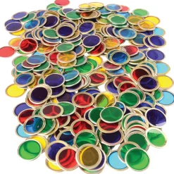 Magnetic Counting Chips & Block Magnet Set | 75-Piece STEM Learning Kit