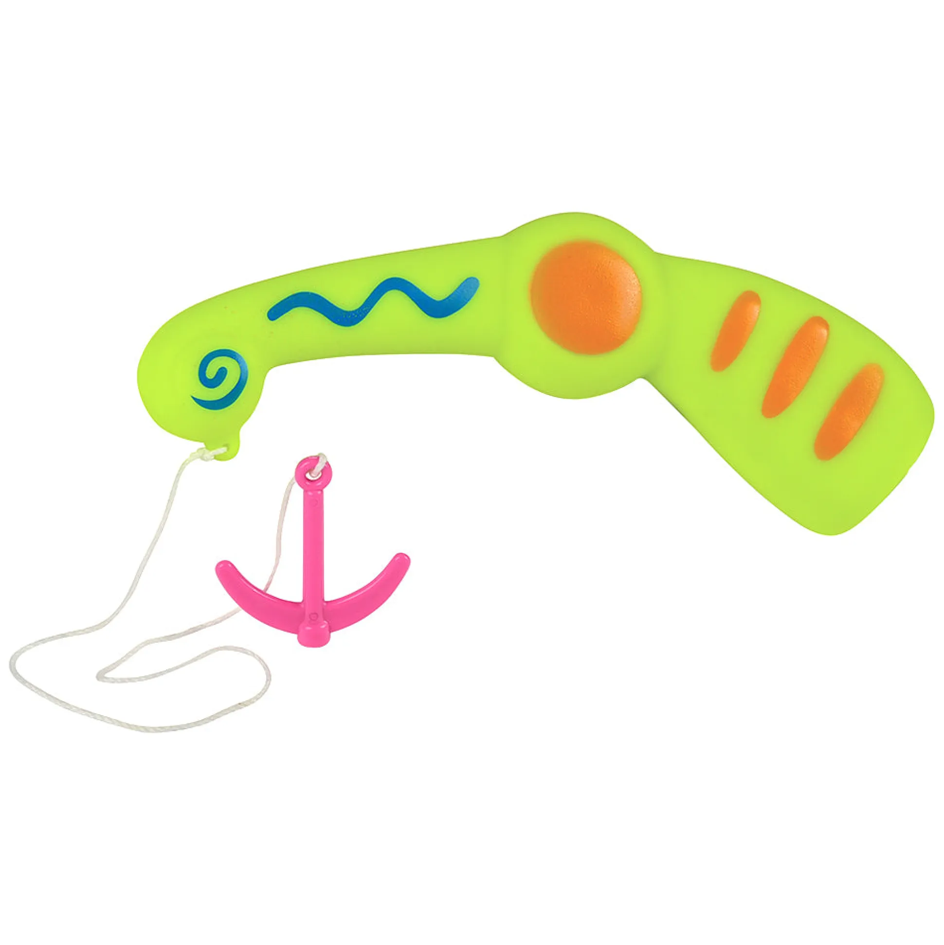 Magnetic Fishing Game with 10 Soft Sea Creatures, Fishing Pole & Draining Net
