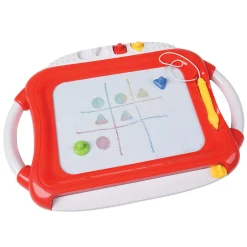 Magnetic Sketcher Board with Stylus & Shape Stampers