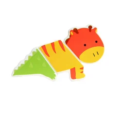 Magnetic Wooden Baby Animal Puzzle Set – 6 Puzzles