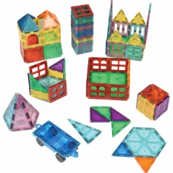 Magrivets™ Magnetic Tiles - Set of 112| Hands-On STEM Learning