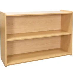 Maple-Toned Preschool Storage Shelf | GREENGUARD® Certified