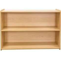 Maple-Toned Preschool Storage Shelf | GREENGUARD® Certified
