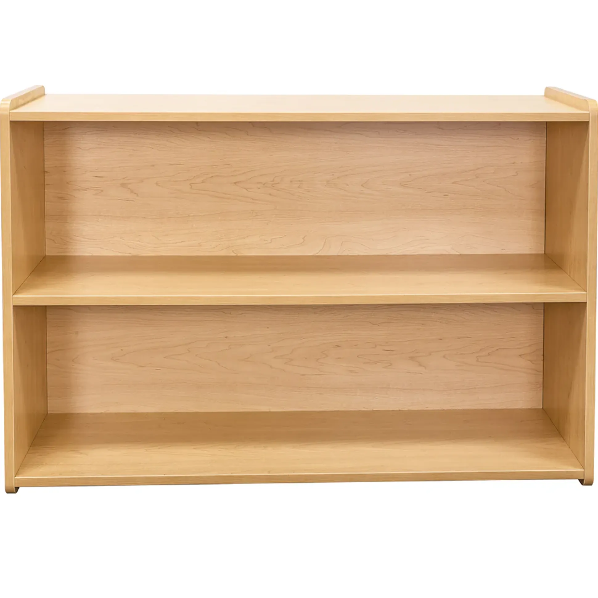 Maple-Toned Preschool Storage Shelf | GREENGUARD® Certified