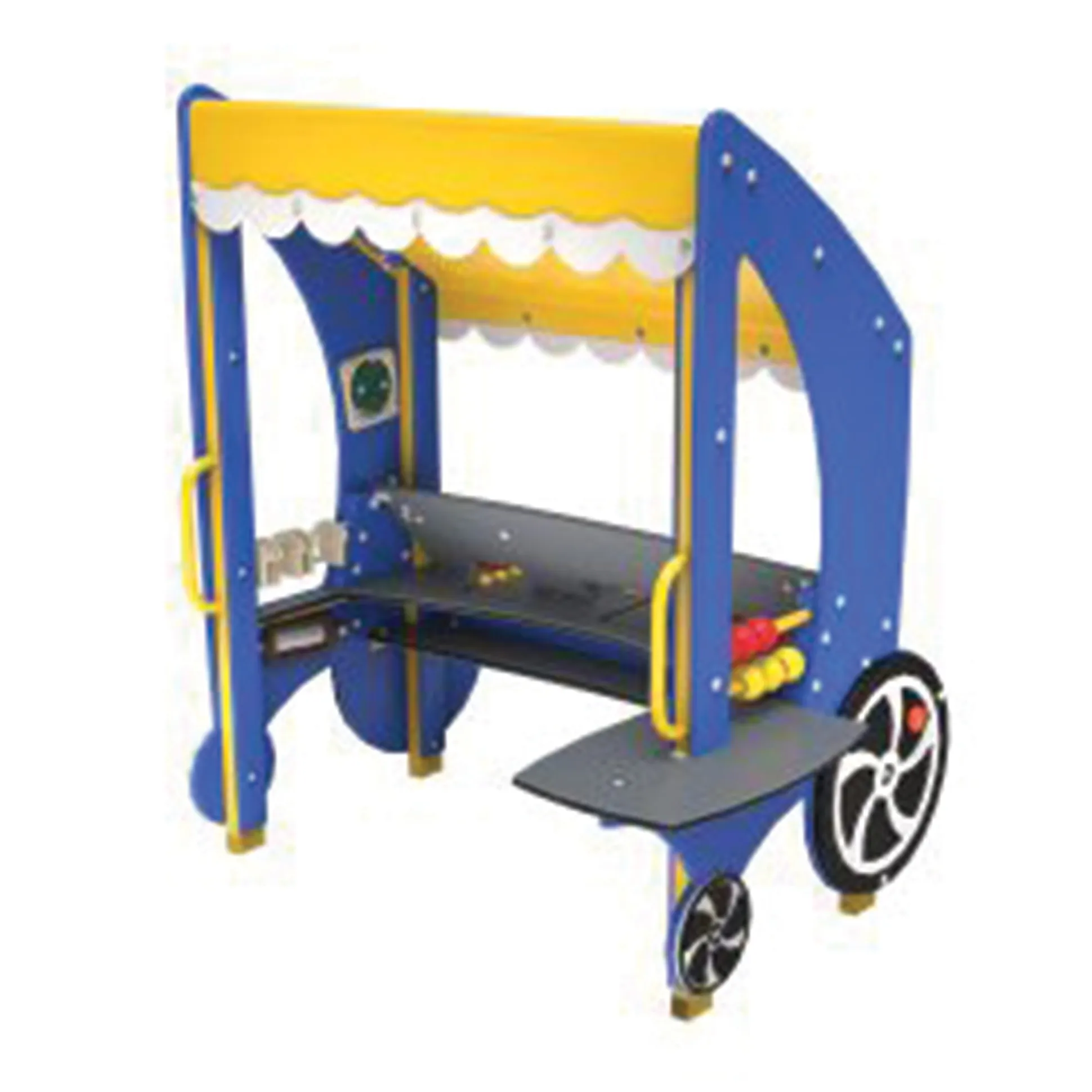 Market Stand | Inclusive Toddler Playground Pretend Play & Learning Station