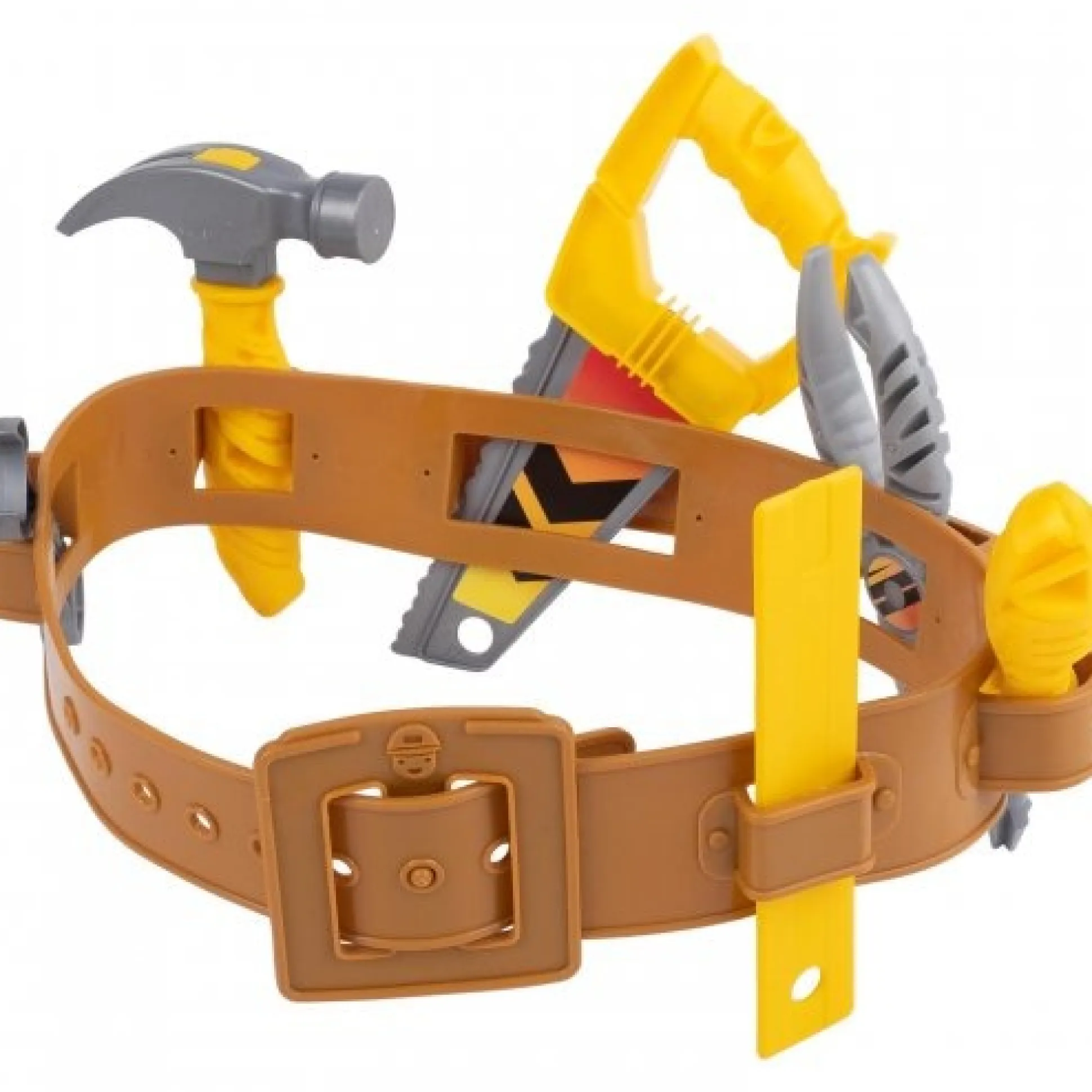 Master Builder's Tool Set | 21-Piece Pretend Play Kit with Hard Hat, Toolbelt, and 4-in-1 Multitool