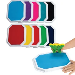 Mega Washable Stamp Pads Set | 10 Bright Colors
