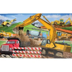 Melissa & Doug® Building Site Floor Puzzle - 49 PC