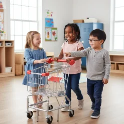 Melissa & Doug® Metal Shopping Cart Toy