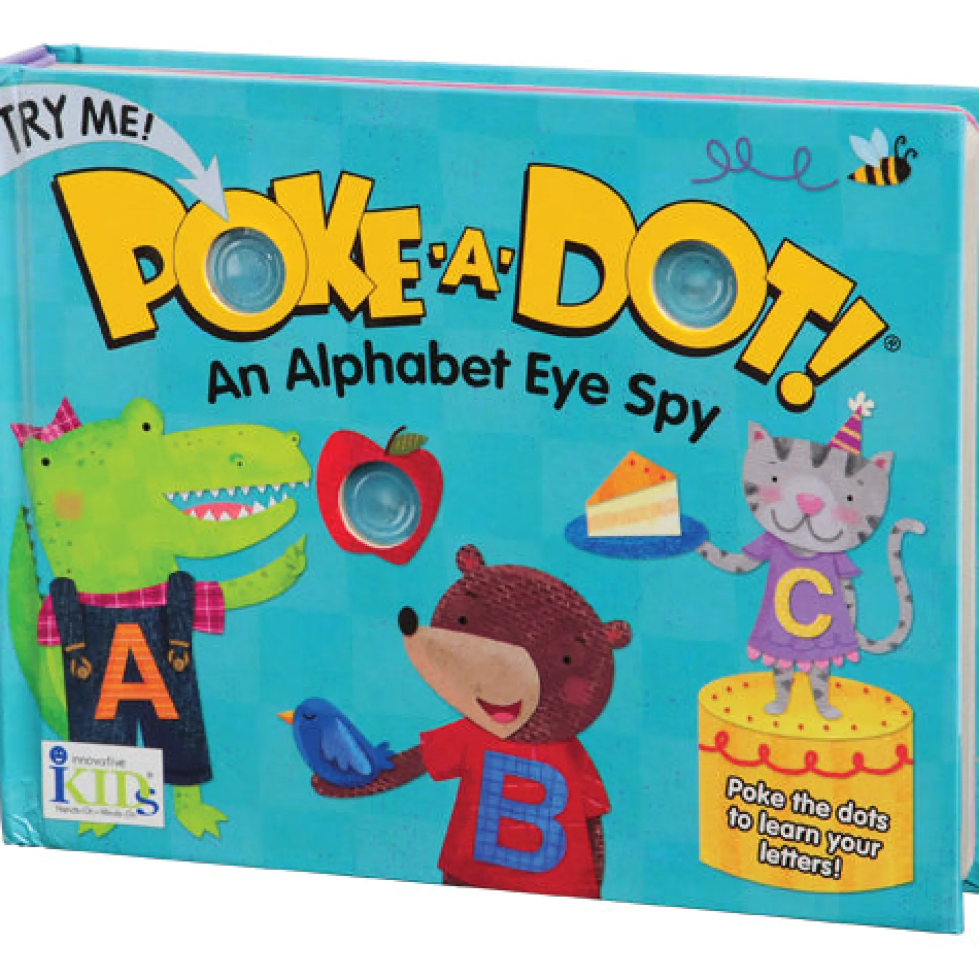 Melissa & Doug® Poke-A-Dot Book / An Alphabet Eye Spy - 20 Pages