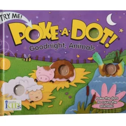 Melissa & Doug® Poke-A-Dot Book / Goodnight, Animals - 20 Pages