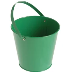 Metal Handle Bucket - Green