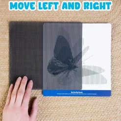 Mindful Motions Exploration Sensory Cards | Animal Motion Optical Illusion Activity Set
